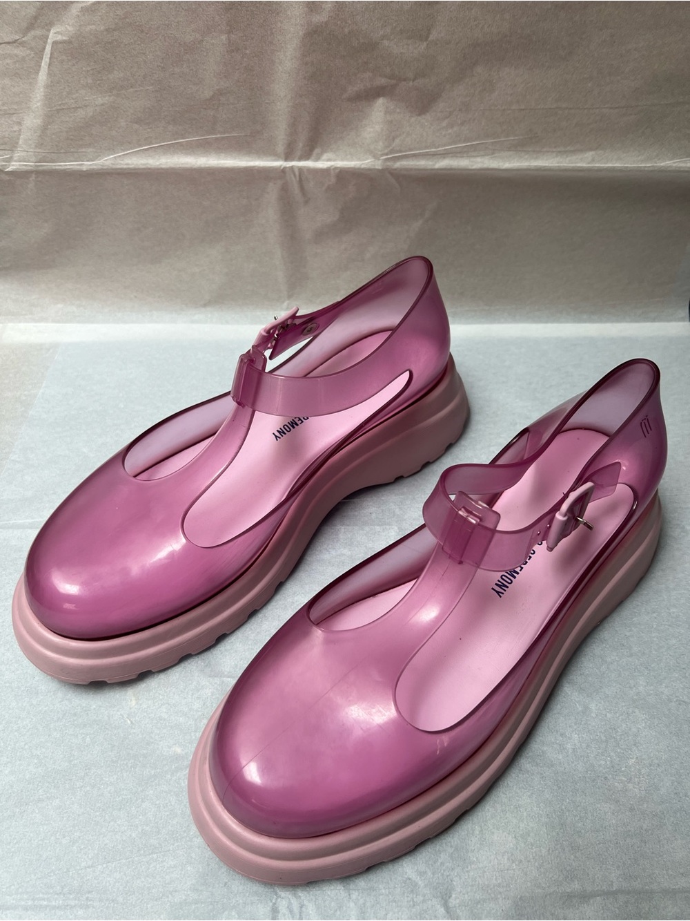 Melissa Block x Opening Ceremony Platform jelly shoes